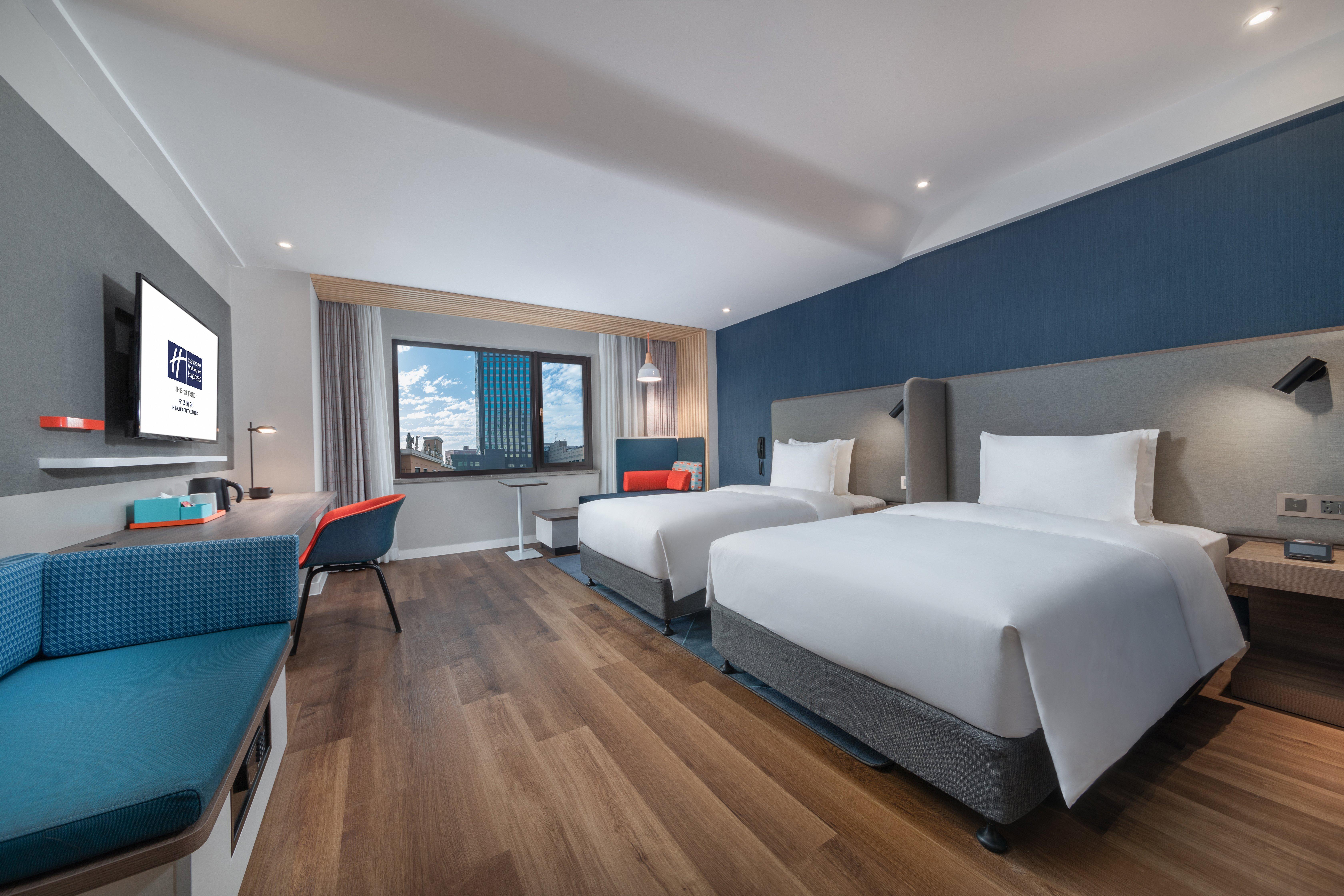 Holiday Inn Express Ningbo City Center By Ihg Exterior foto