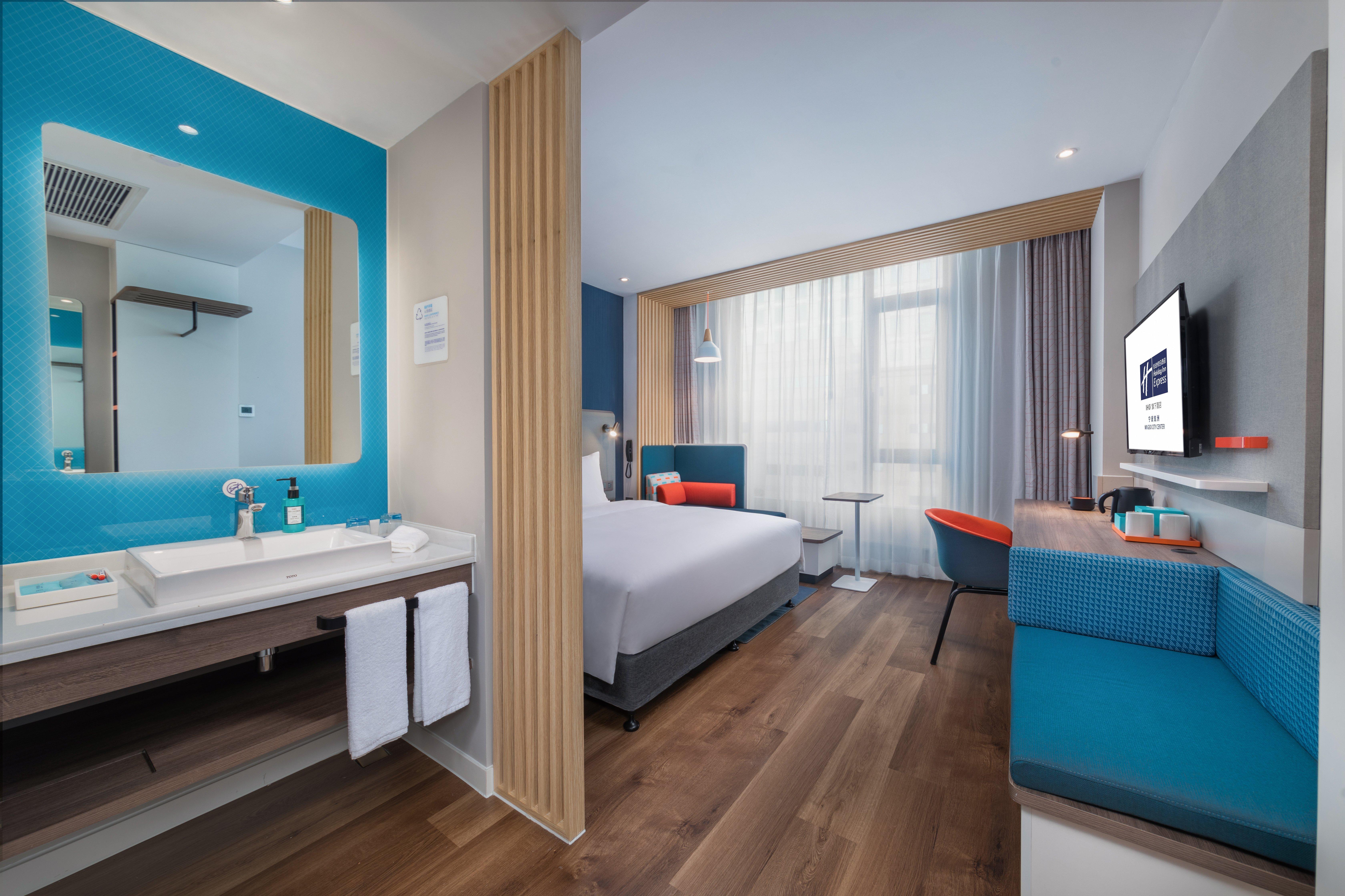 Holiday Inn Express Ningbo City Center By Ihg Exterior foto